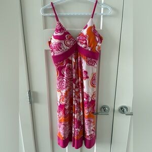 Vintage Suzy Shier V-Neck Midi Dress